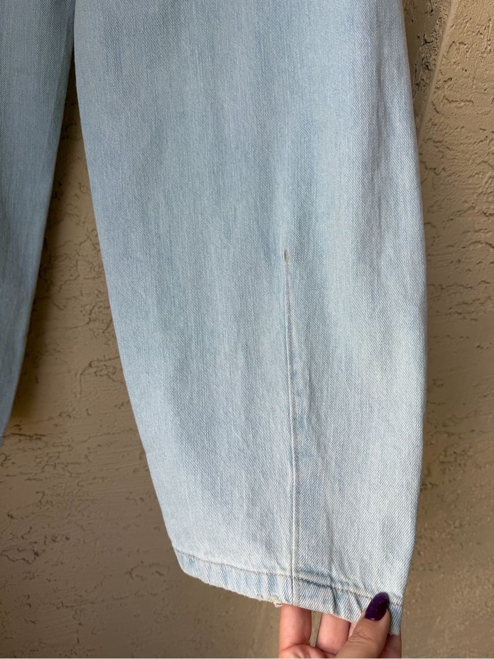 Pilcro Light Denim High-Rise Balloon Jeans Sz 27 NWT - Picture 10 of 16